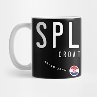 Split Croatia Flag Mug